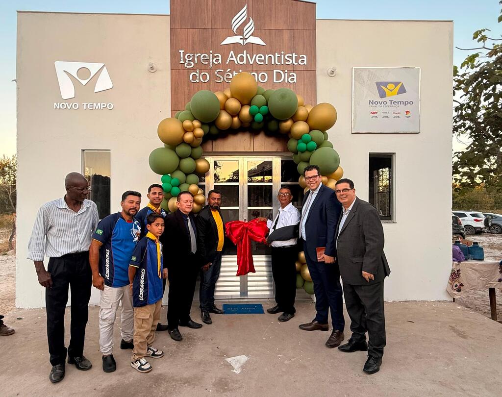 Comunidade rural no norte de Minas ganha primeiro templo adventista